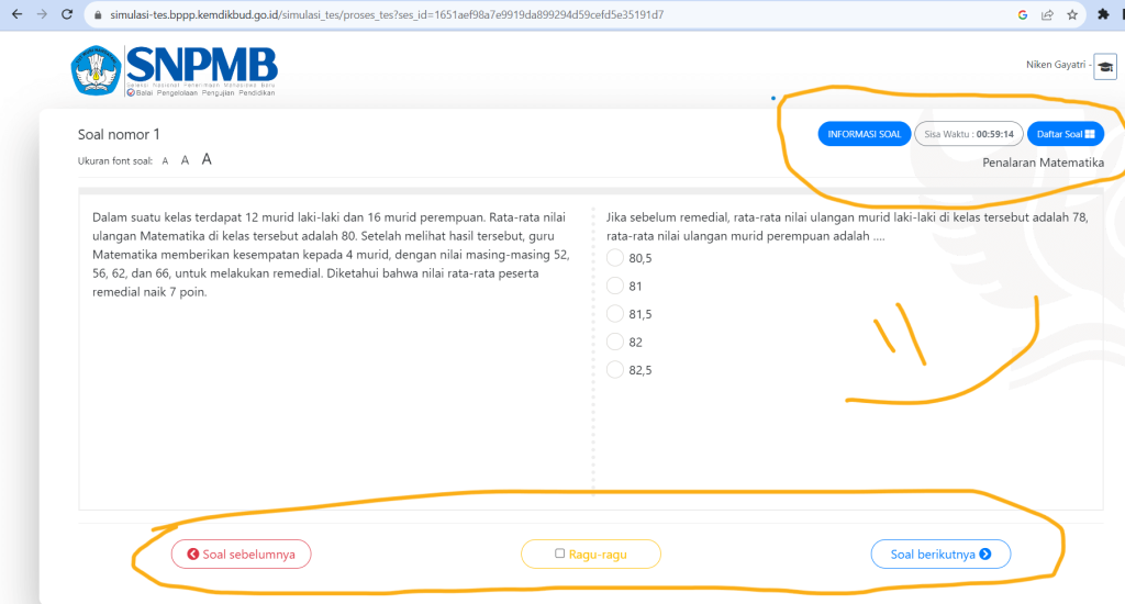 Cara Ikutan Simulasi SNBT Resmi Kemendikbud (Bonus PDF Nya)